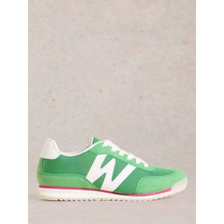 White Stuff White Stuff Green Lucy Trainers