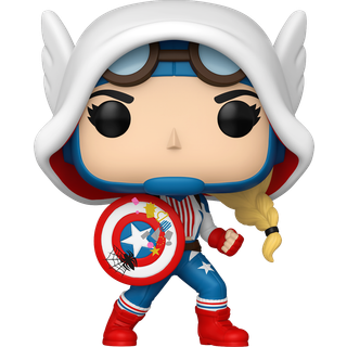 Marvel POP! Vinyl Figure Cap-Gwen 9 cm