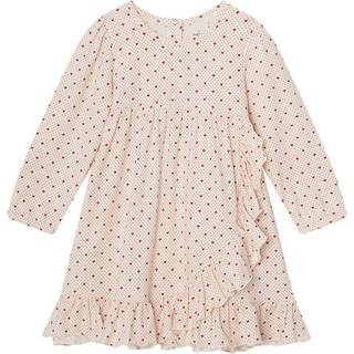 That's Mine - Emilia kjole - Lots of love red - 104cm - 4Y