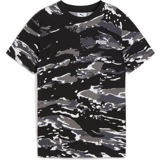 Men&#39;s Puma Essentials Camo Tee Youth, Black, Size 9-10Y, Shop - Black - 9-10Y
