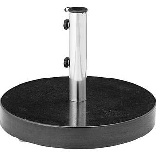 Rund Frenso parasolfod sort granit - 40 kg
