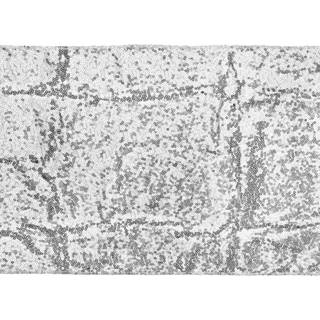 Bordløber Sølvpalietter 30 cm x 5 m – Glamourøs Festpynt til Bryllup & Nytår