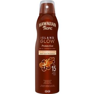 Hawaiian Tropic Island Glow Protective Dry Oil Spray SPF 15 177 ml