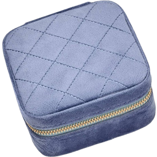 Gillian Jones Jewelry box - Blue velour