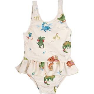 Filibabba Eva - Badedragt 3-4 år - Dino Beach