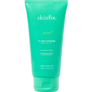 Skinfix Acne+ BHA Cleanser: Multi-Level Pore Resurfacing Deep Pore & Acne Fighting Cleanser hjlper med at reducere urenheder rdme og overskyden
