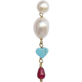 Lou Lou Earring - Gold - Stine A - Guld One Size