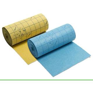Vileda Quick n dry rulle 25cm x10m 4 rl Gul Svampeklud på rulle (145631)