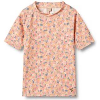 WHEAT Kid's Swim T-Shirt S/S Jackie Lycra Børn størrelse 140 farve pink