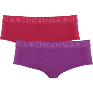 Meisjes 2-pack Briefs Effen