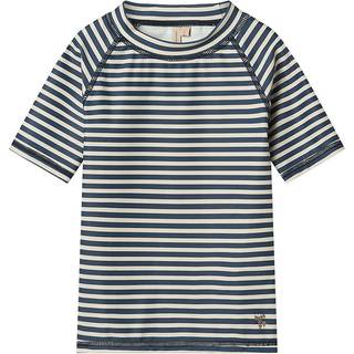 WHEAT Kid's Swim T-Shirt S/S Jackie Lycra Børn størrelse 122 farve grå