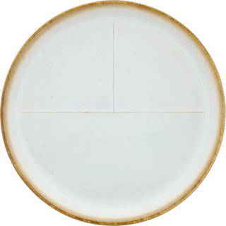 Bitz Tallerken med markering 23 cm Creme