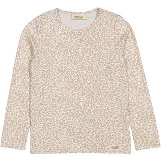 Leo T-shirt, Beige Leo, 116 cm