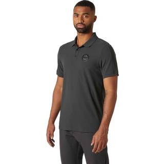 Helly Hansen Men's HP Race Polo 2.0 Polo T-shirt Herre - Ebony - Ebony / XL