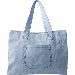 BCDIDDE denim shopper bag - Lt. Denim