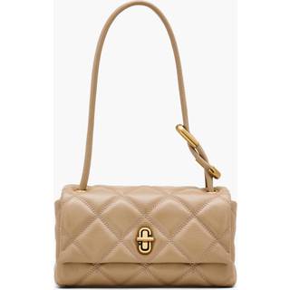 The Quilted Mini Dual Skuldertaske, Camel