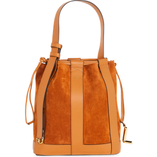 Lancel Elles M Bucket taske camel