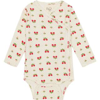 Flöss Sofia Baby Body Soft White Berry 74 cm  Hvid  74 cm  kvinde