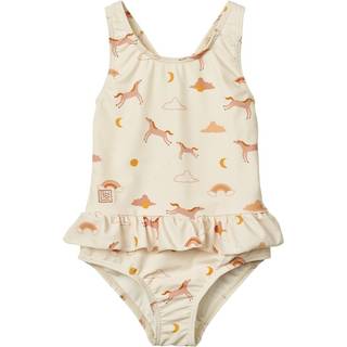 Liewood Amara Badedragt Dream Ecru 110 cm  Creme  110 cm  kvinde