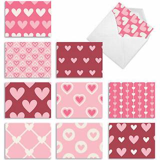 Det bedste kortfirma 10 Assortered Tak Notecards Boxed Set 4 X 5,12 tommer med konvolutter (10 design 1 hver) Hjertelig M2058