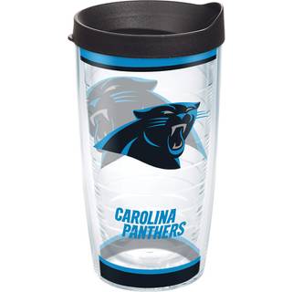 Tervis fremstillet i USA Double Walled NFL Carolina Panthers Isoleret tumbler Cup holder drikkevarer kolde og hot 16oz tradition