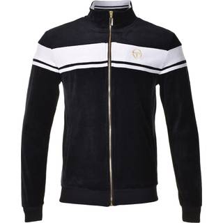 Sergio Tacchini Damarindo Velour Track Top Black