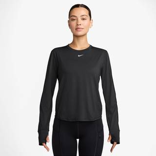 Langærmet Nike One Classic Dri-FIT-trøje til kvinder - sort - L (EU 44-46)