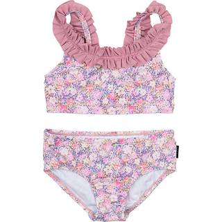 Mikk-Line Kid's Bikini Recycled AOP Bikini Børn størrelse 146/152 - 11-12 Years farve pink