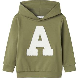 NAME IT Hættetrøje Poalhan Oil Green