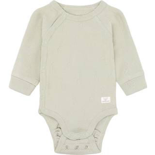 Hust&Claire Bing Baby Body Green Sage 56 cm  Grøn  56 cm  Unisex