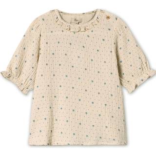 Blooming Bluse, Sandshell AOP, 110 cm