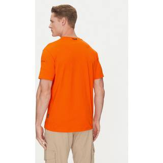 Napapijri S-Badge S/S T-shirt Herrer størrelse S farve orange