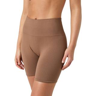 Björn Borg Studio Seamless Ribbed Shorts Brun, M