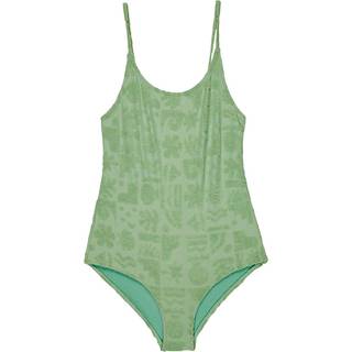 Roxy Girl's Beach Check One Piece Badedragt Børn størrelse 16 Years farve grøn