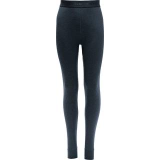 Devold Junior's Breeze Merino Longs Merino undertøj Børn størrelse 12 Years farve blå