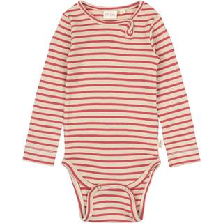 Petit Piao Body Lys Berry/mørk Råhvid Stribet