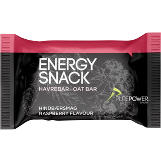 PurePower Energy Snack energibar Hindbær 60 g.