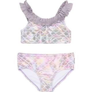 Mikk-Line Kid's Bikini Recycled AOP Bikini Børn størrelse 134/140 - 9-10 Years farve hvid