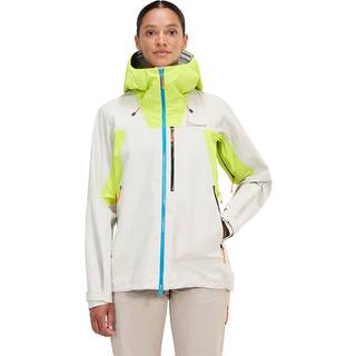 Women's Ridge-Seeker Waterproof Jacket - Grey/Yellow