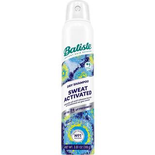 Batiste svettaktiverat torr schampo neutraliserar lukt i upp till 24 timmar och förhindrar svettuppbyggnad i hårvattenlöst schampo 3,81 oz