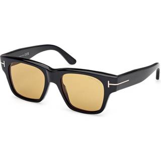 Tom Ford FT1280 01E 53 Solbriller Mænd Black - Shiny Black - 53mm