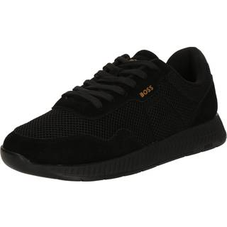 BOSS Titanium Runner Trainers Black