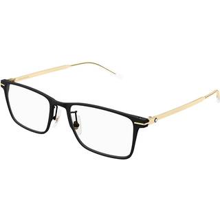 Montblanc Mand MB0396ON 006 Optiske stel Sort Transparent Firkantet