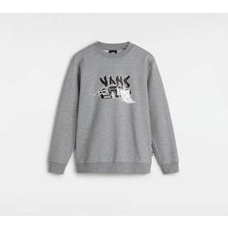 Vans - Kids Copout Sweatshirt (8-14 Years), Grey, Size: L - Grey - L