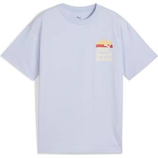 Men&#39;s Puma Mid 90s Graphic Tee Youth, Blue, Size 11-12Y, Shop - Cool Weather - 11-12Y