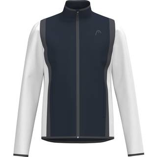 Head Club 25 Jacket Junior Navy/White - Hvid,Mørkeblå (Navy) - 14 år