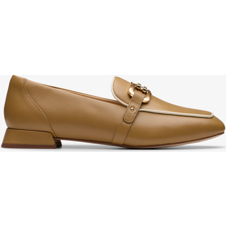 Clarkstil kvinder. 26181333 Ubree15 Lily brune lædersko (39), 1-3 cm, Ingen, Casual