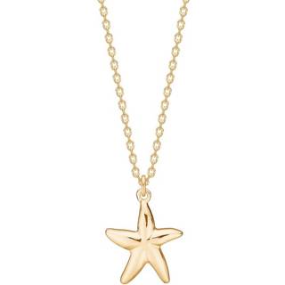 Sea Halskæde, Gold Plated, 45+5 cm