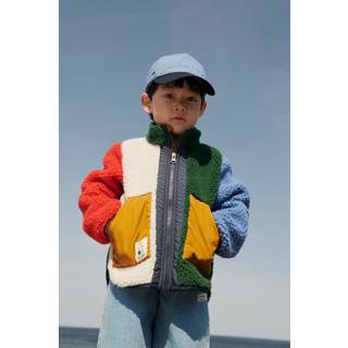 Liewood Noam colorblocked teddy jacket - multicoloured - Y 6