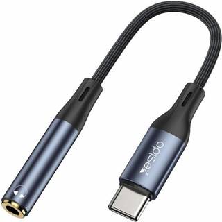 Yesido USB-C til 3,5 mm AUX hun-lydadapter